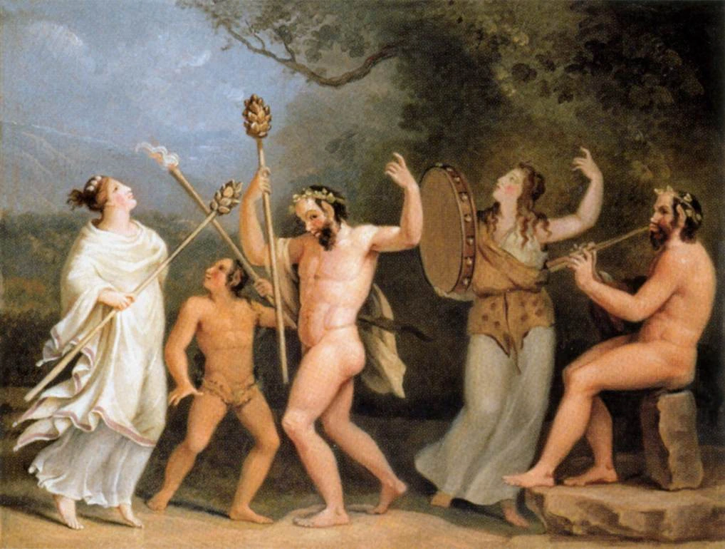 Danza dei Fauni e delle Meneadi - Landesmuseum, Oldenburg